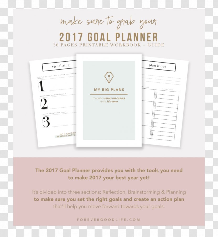 Blog Brand - DAILY PLANNER Transparent PNG