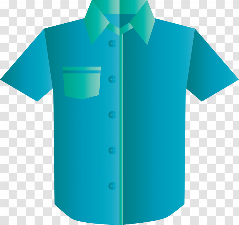 Clothing Aqua Green Turquoise Sleeve Transparent PNG