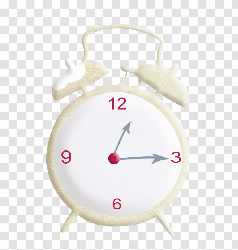 Alarm Clock Table - Pretty Creative Transparent PNG
