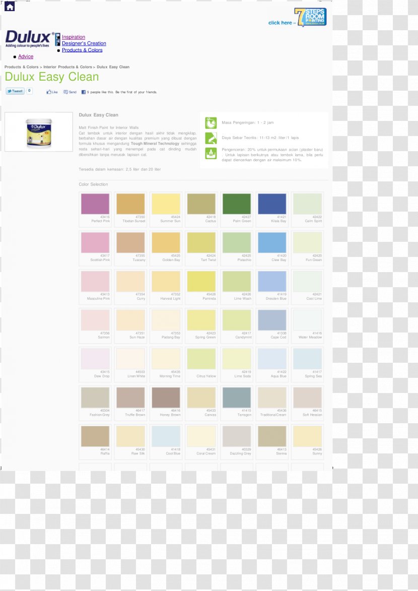 Dulux White Color Yellow Imperial Chemical Industries - Tanah Lot Transparent PNG