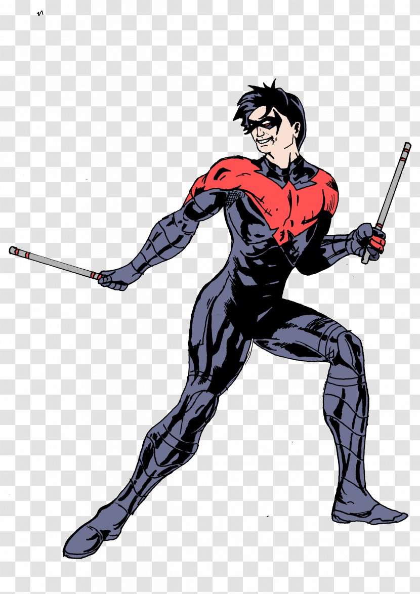 Nightwing Batman Dick Grayson Superhero Teletraan I - Dc Transparent PNG