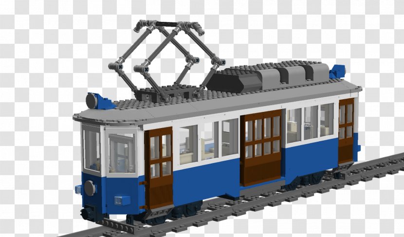 Trolley Trieste–Opicina Tramway Train Villa Opicina Passenger Car - LEGO Tram Transparent PNG