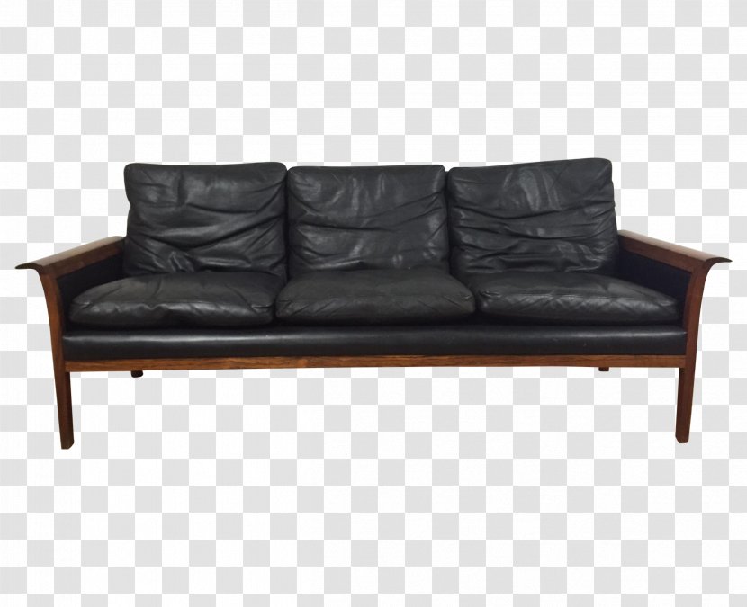 Couch Furniture Danish Modern Chair Loveseat - Wood Transparent PNG