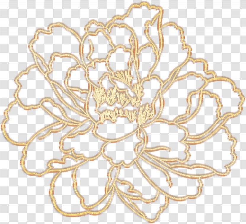 Material Petal Pattern - White - Rose Transparent PNG