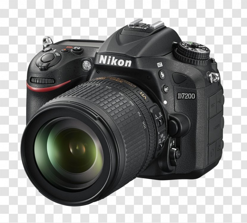 Nikon D3100 D3200 D3300 Digital SLR Canon EF-S 18–55mm Lens - Camera Transparent PNG