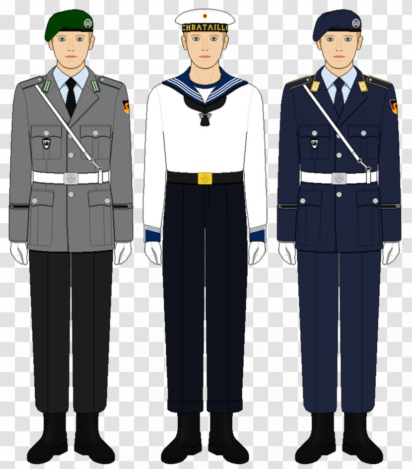 Army Officer Military Uniform Wachbataillon Bundeswehr German - Official - Honoring Service Transparent PNG