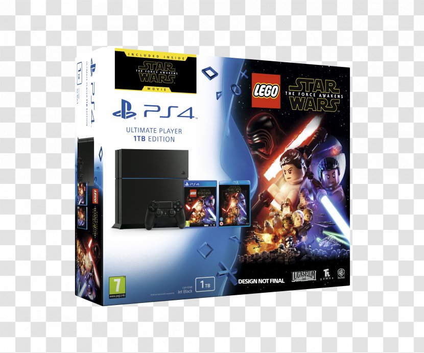 Lego Star Wars: The Force Awakens PlayStation 4 3 Blu-ray Disc Video Game - Technology - Sony Playstation Transparent PNG