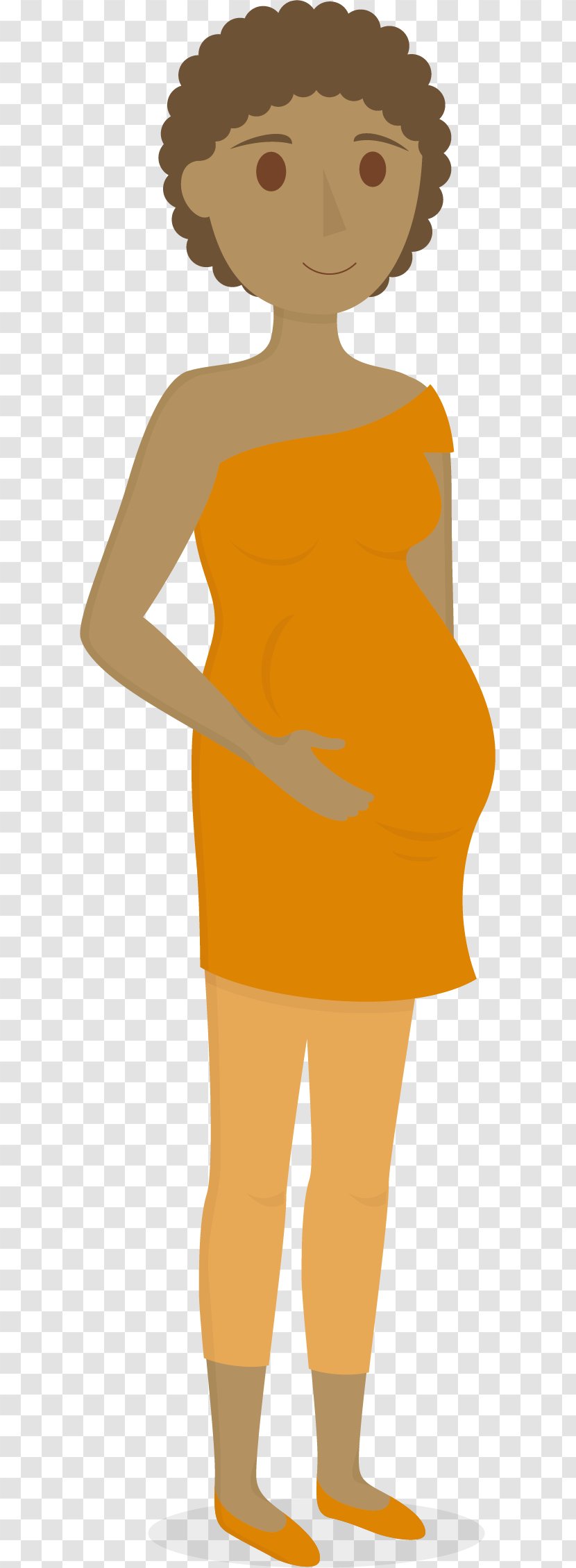 Pregnancy U5b55u5987 Woman Illustration - Tree - Vector Of Pregnant Women Transparent PNG