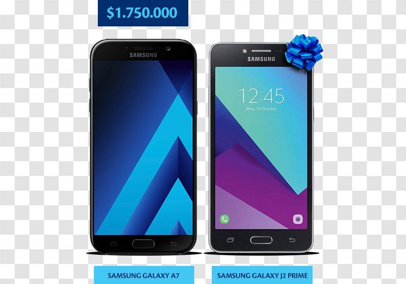 Feature Phone Smartphone Samsung Galaxy A7 (2017) A5 A3 - Cellular Network - Mobile Promo Transparent PNG