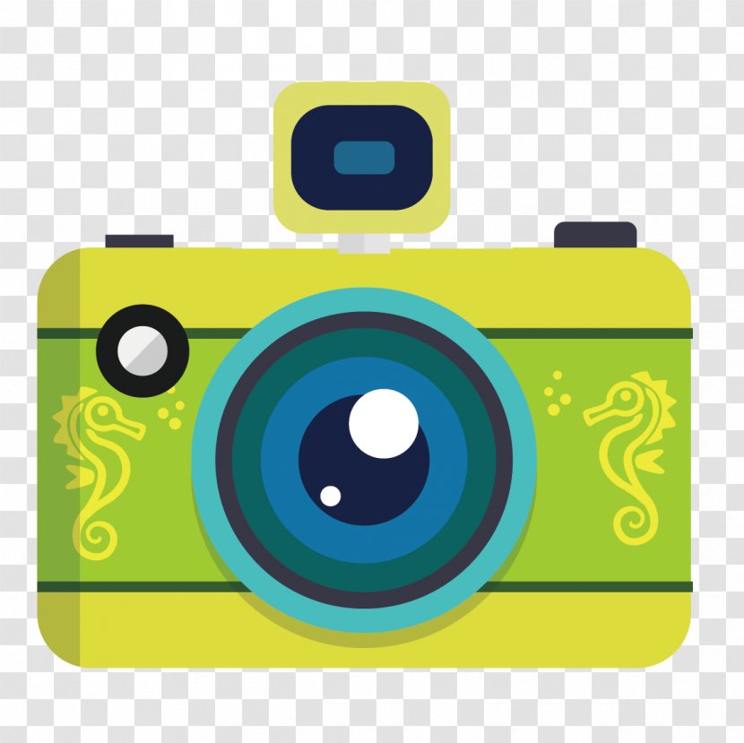 Camera Lens Photography Adobe Illustrator - Scalable Vector Graphics - Green Transparent PNG