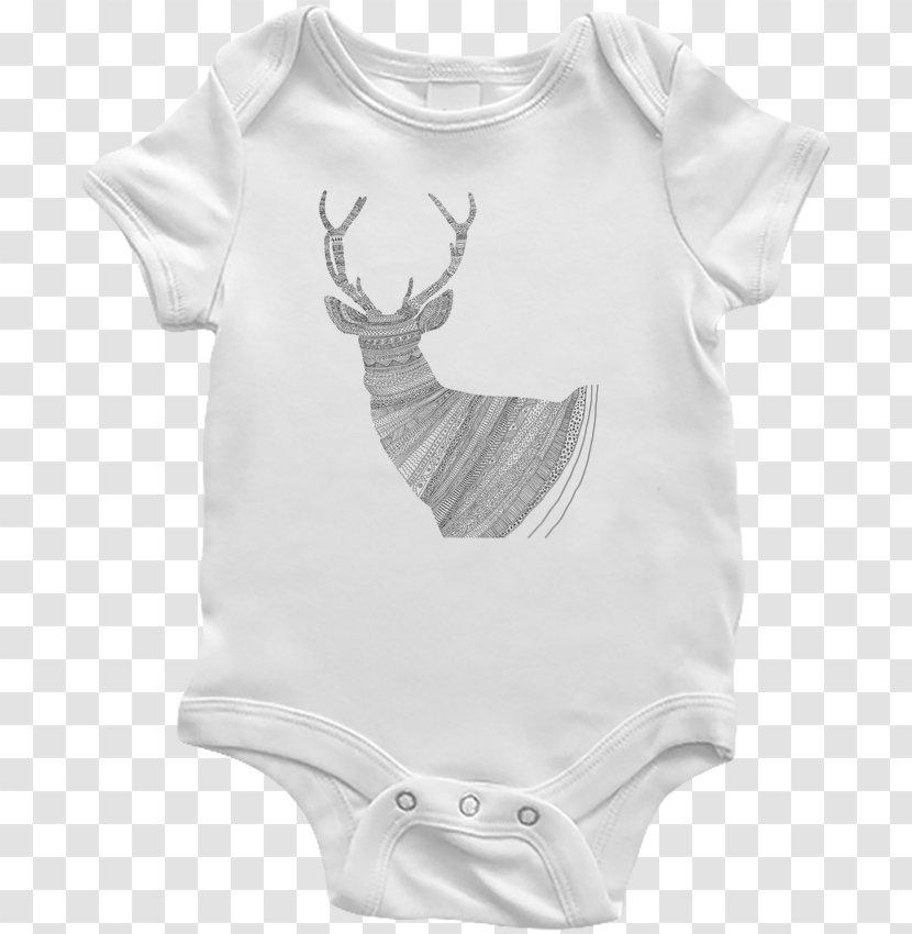 Baby & Toddler One-Pieces T-shirt Sleeve Clothing Bodysuit - Onepieces - Stag Transparent PNG