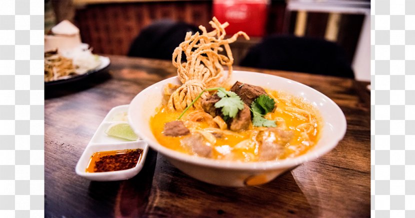 Laksa Thai Cuisine Pai Food Curry - Breakfast - Tom Yum Kung Transparent PNG