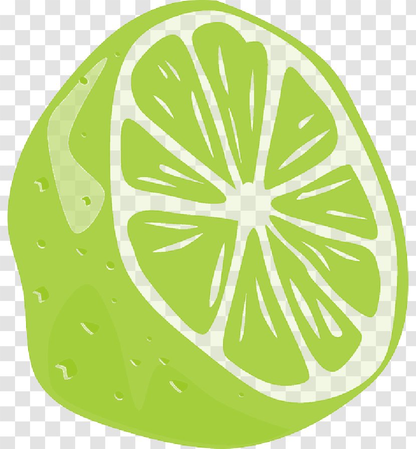 Clip Art Vector Graphics Key Lime - Public Domain - Green Food Transparent PNG