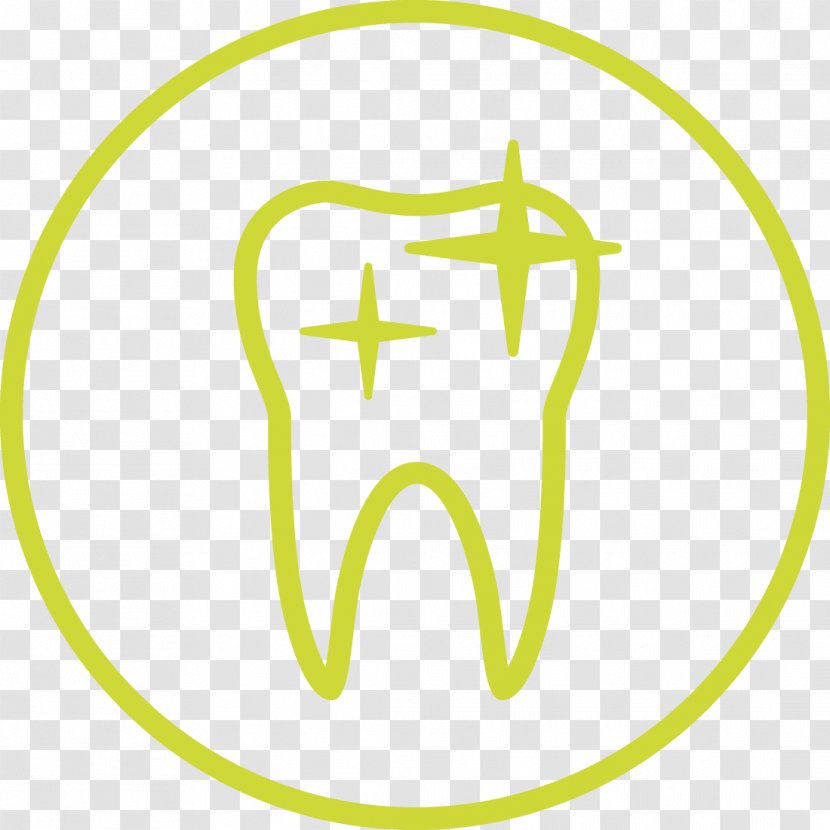 Tooth Cartoon - Yellow - Symbol Transparent PNG