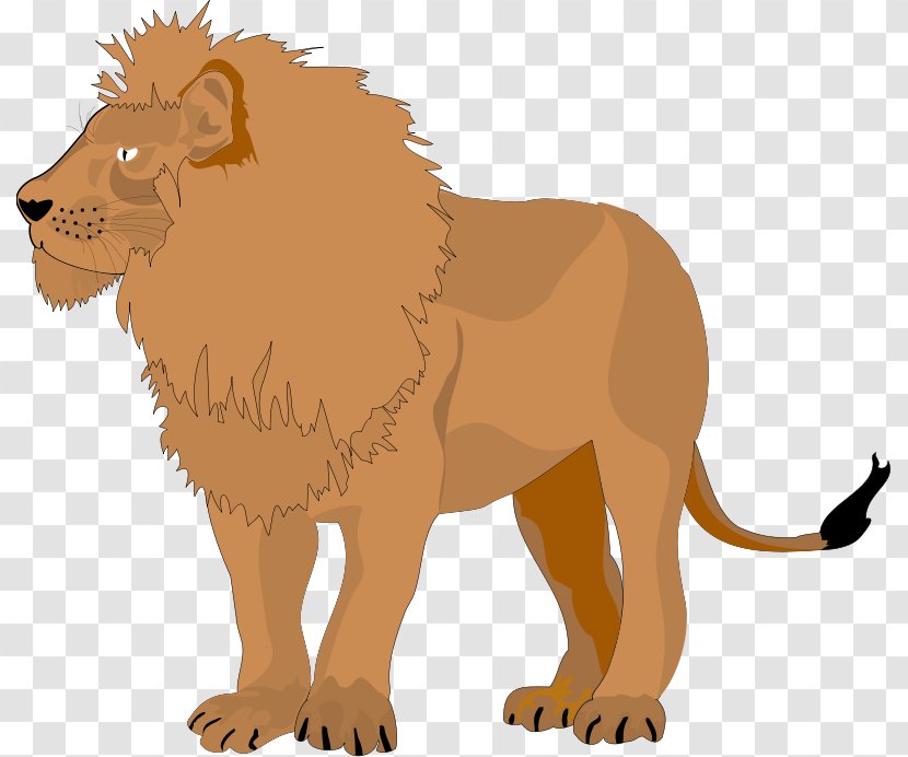 Lion Horse Clip Art - Big Cats - Free Pictures Transparent PNG