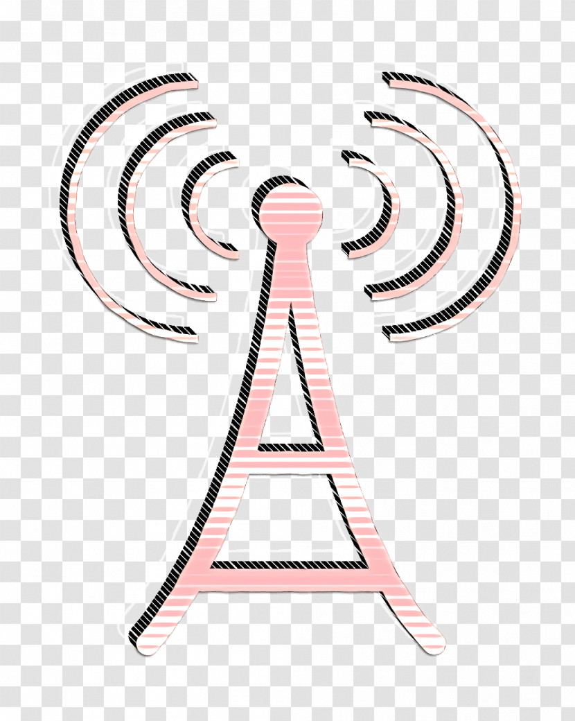 Computer And Media 1 Icon Tower Icon Antenna Icon Transparent PNG