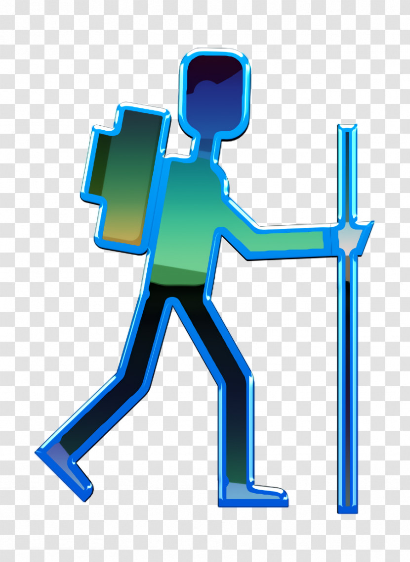 Walk Icon Adventure Icon Hiker Icon Transparent PNG