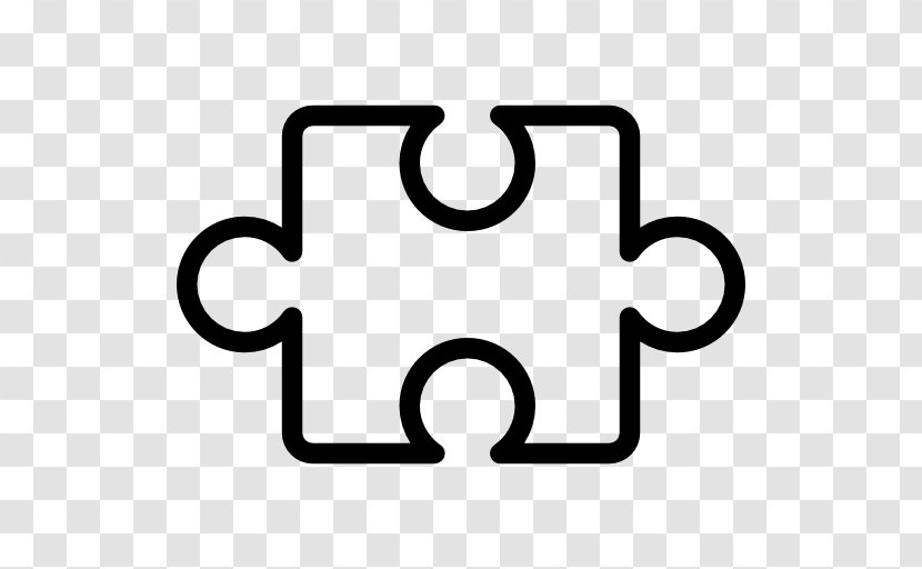 Management Marketing Company Sales Computer Software - Black And White - Puzzle Pieces Transparent PNG
