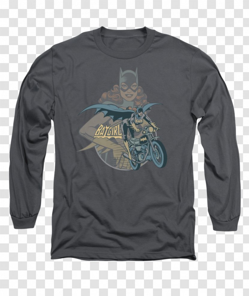 Long-sleeved T-shirt Batgirl - Shirt Transparent PNG