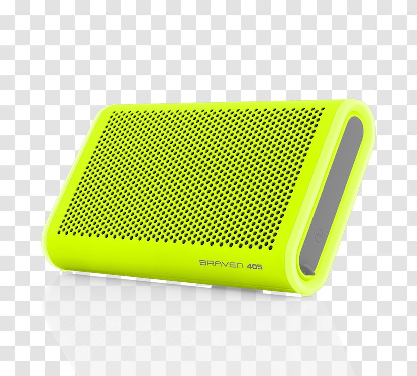 Braven 405 Bluetooth Speaker Electronics Wireless Yellow - Technology - Vg1 Transparent PNG