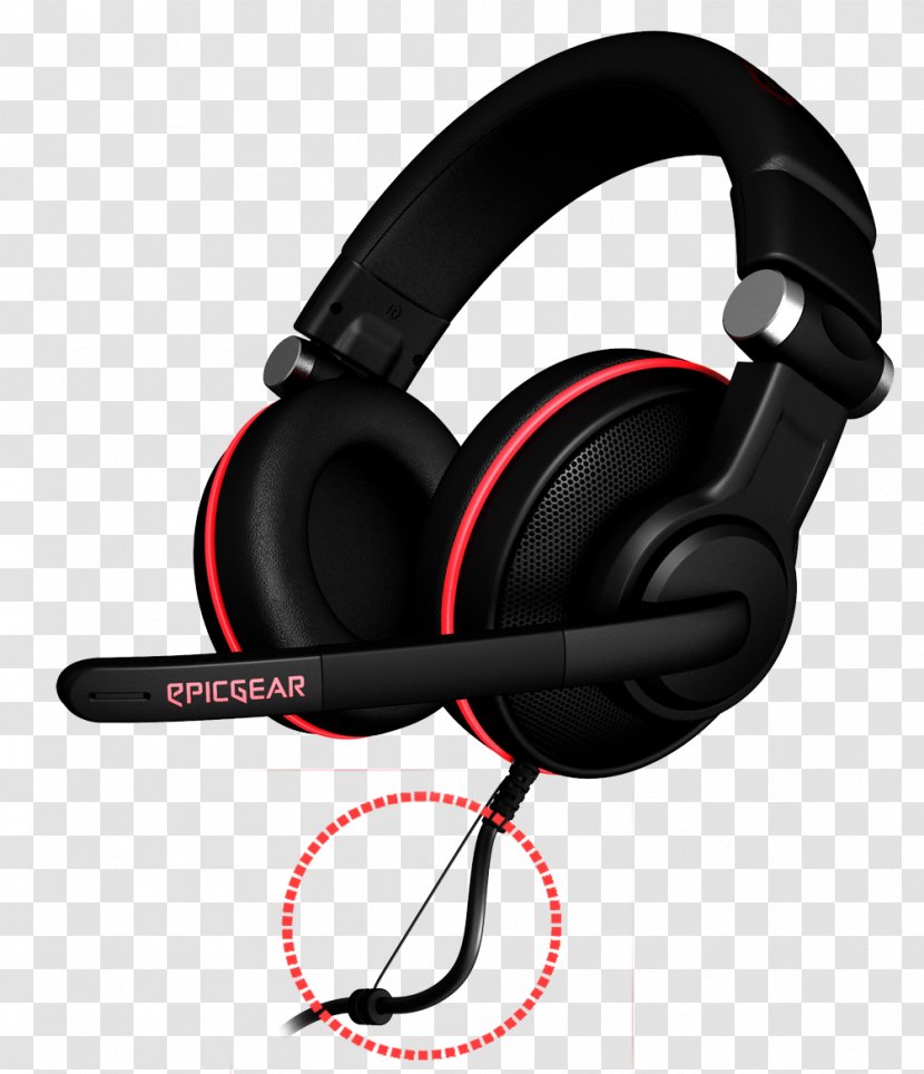 Headphones Epic Gear SonorouZ Se Binaural Head-band Black Headset Audio Microphone - Hq Transparent PNG