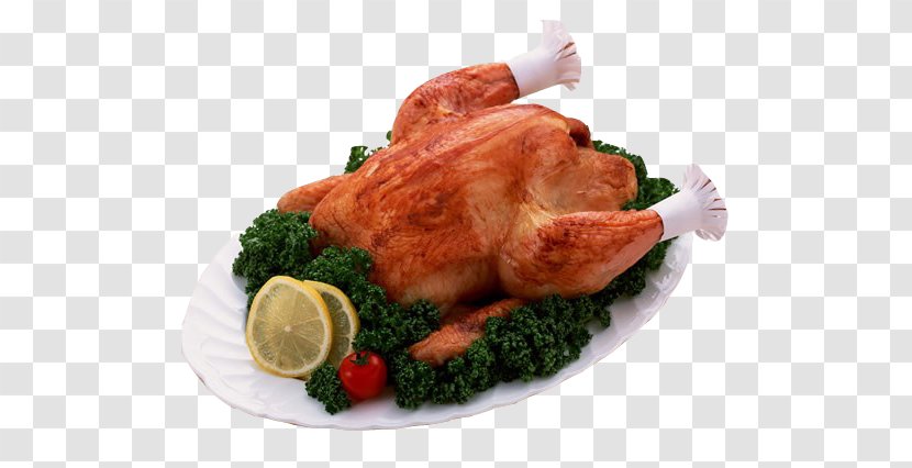 Fried Chicken Roast Meat Wallpaper - Garnish - Broccoli Transparent PNG