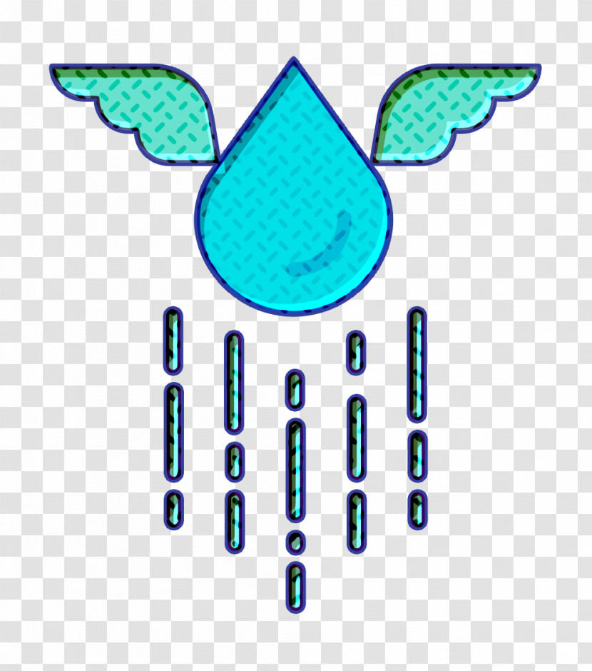 Water Icon Wings Icon Drop Icon Transparent PNG