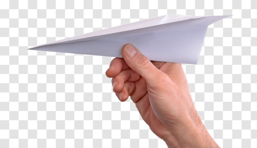 Paper Plane Airplane Photography - Royaltyfree Transparent PNG