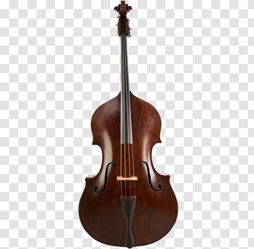 Bass Violin Double Violone Viola Guitar - Bowed String Instrument Transparent PNG
