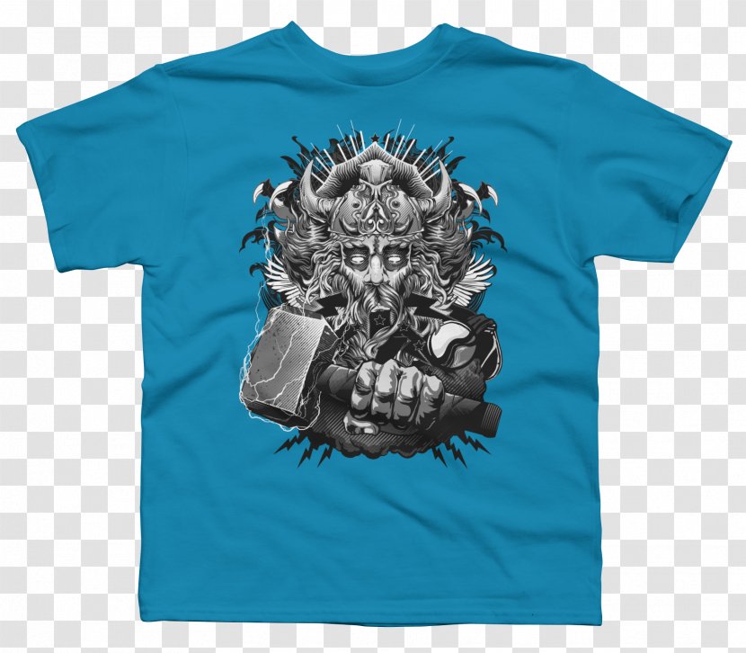 T-shirt Thor Hoodie Gildan Activewear - Flower Transparent PNG