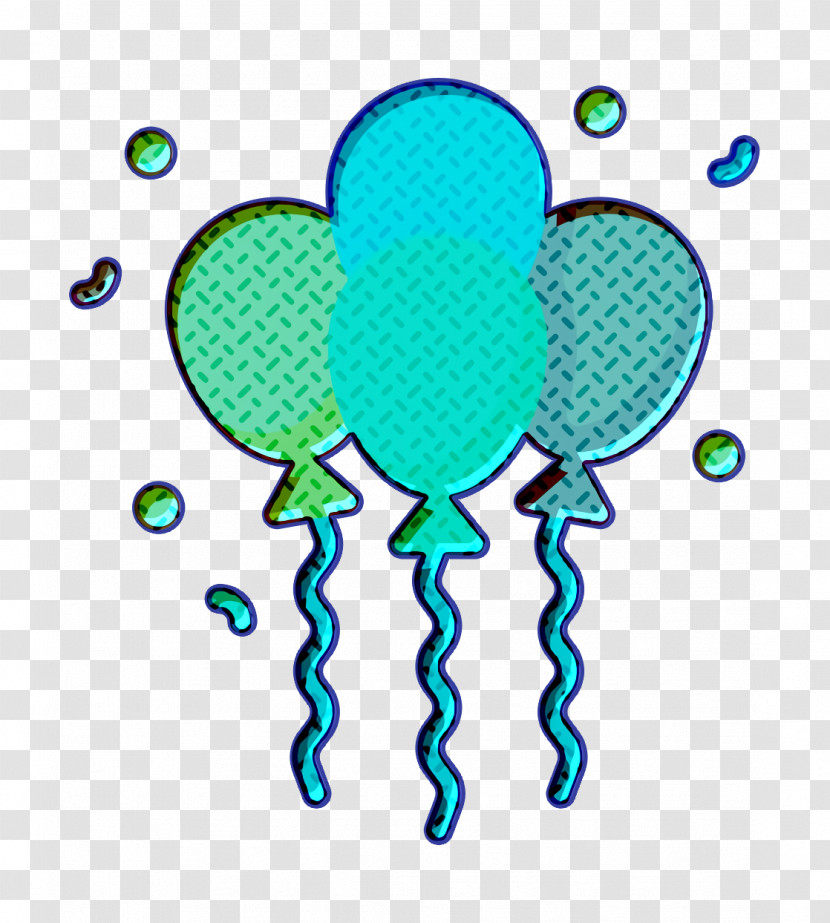 Balloon Icon Night Party Icon Transparent PNG