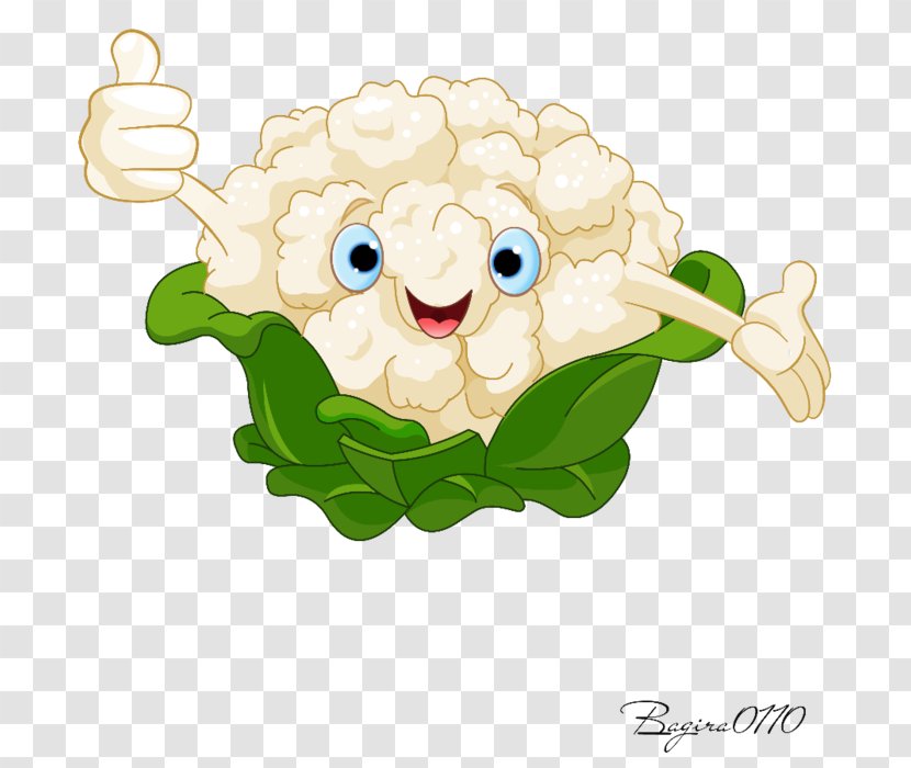 Cauliflower Sunday Roast Clip Art - Cartoon Transparent PNG