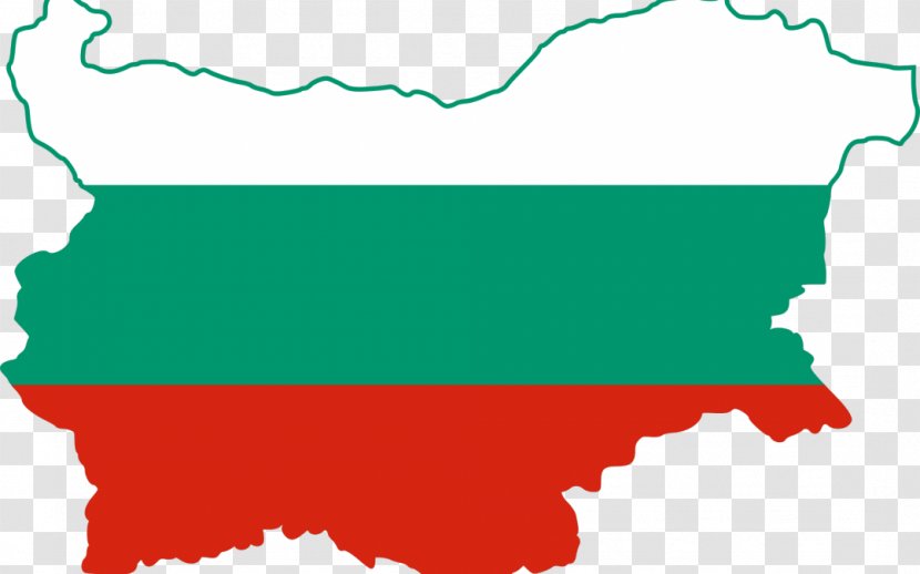 Flag Of Bulgaria Blank Map - Tree Transparent PNG