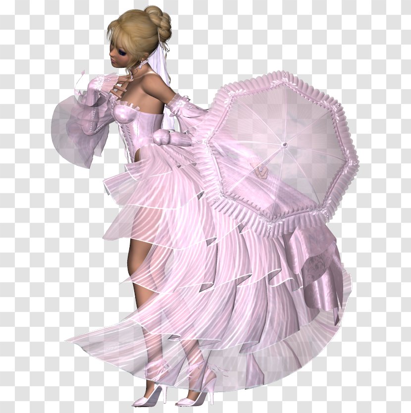 Angel Fairy Design November Costume - Victorian Fashion Transparent PNG