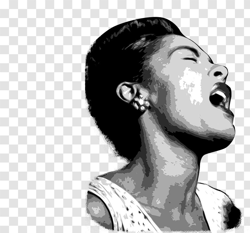 Billie Holiday /m/02csf Lady Sings The Blues Drawing Chin - Cheek - Fireworks Function Transparent PNG