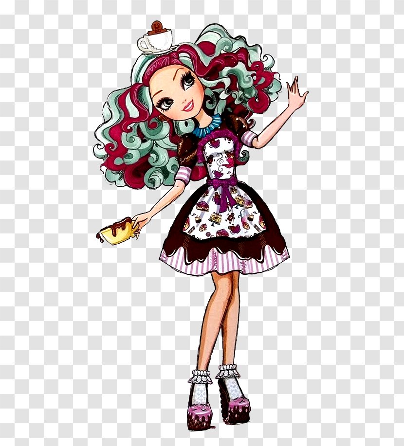 Ever After High Legacy Day Apple White Doll Mad Hatter Art - Frame - Bratz Transparent PNG