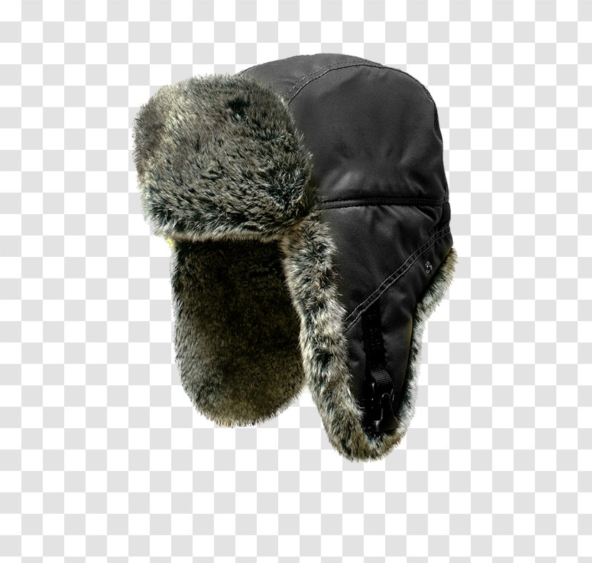 Fur Ushanka Cap Clothing Polar Fleece Transparent PNG