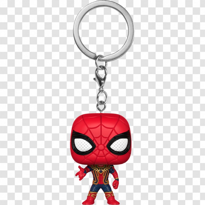 Spider-Man Iron Man Thanos Spider Funko - Spiderman - Spider-man Transparent PNG
