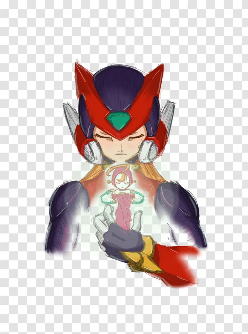 Mega Man Zero 3 2 DeviantArt - Artist - Action Figure Transparent PNG