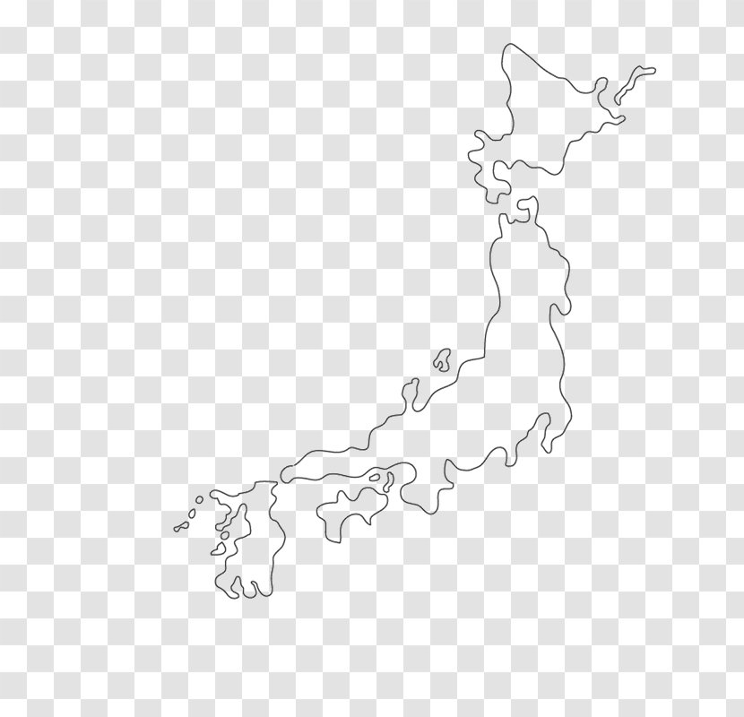 Japan Blank Map Geography World - Diagram Transparent PNG