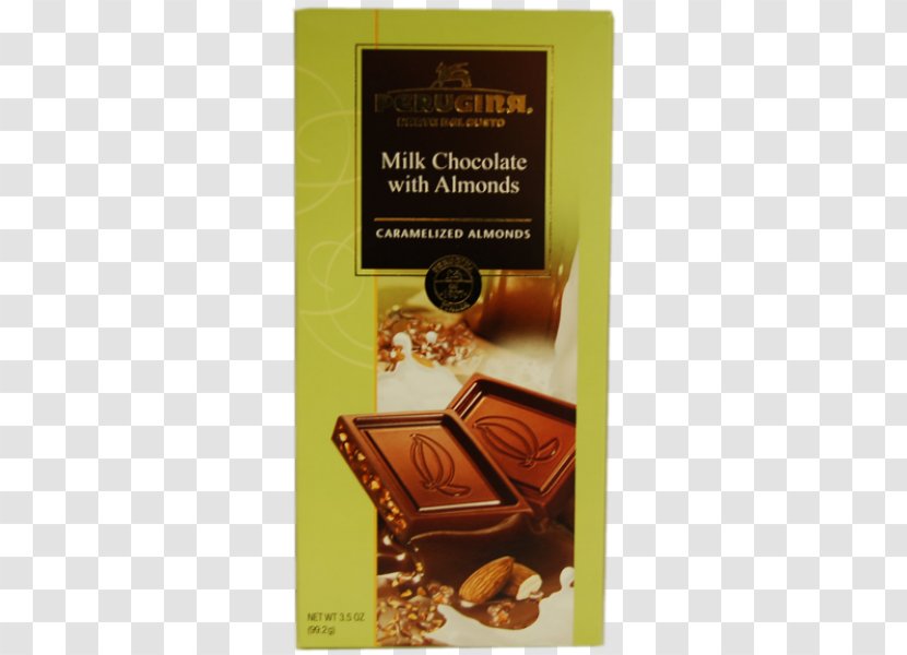 Chocolate Bar Milk Praline - Perugina - Almond Transparent PNG