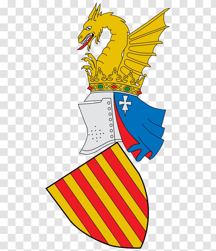 Kingdom Of Valencia Crown Aragon Coat Arms The Valencian Community - Catalonia - Barcelona Stamp Transparent PNG