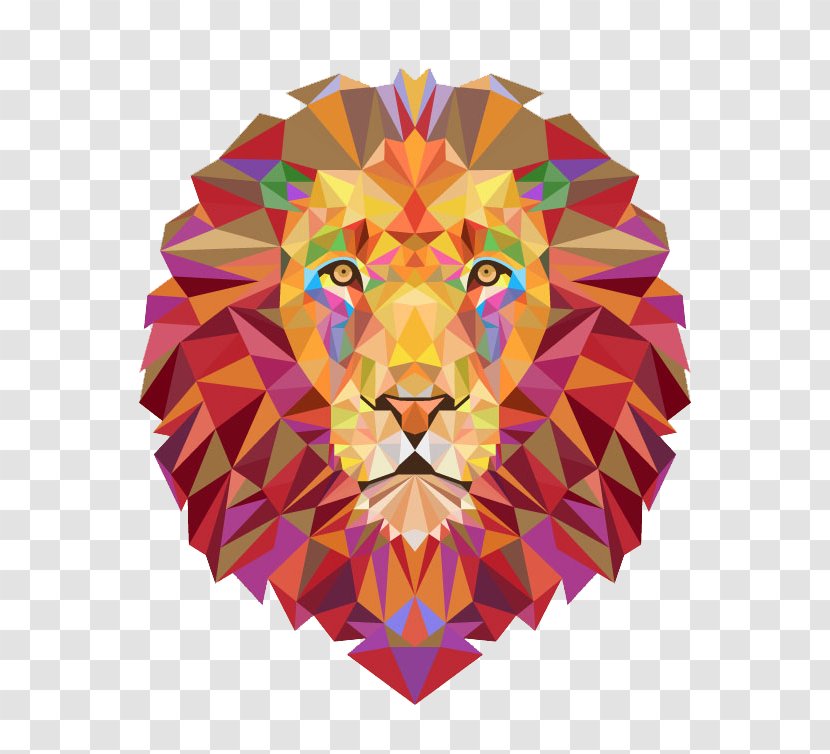 Lion T-shirt Tiger Illustration - Color Lions Transparent PNG