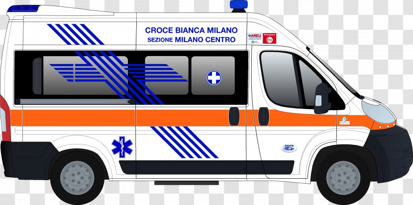 Fiat Ducato Compact Van Automobiles Ambulance - Police Transparent PNG