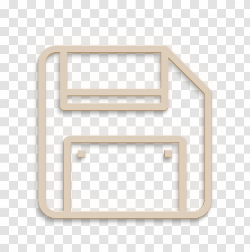 Disk Icon Essential Object - Web - Rectangle Transparent PNG