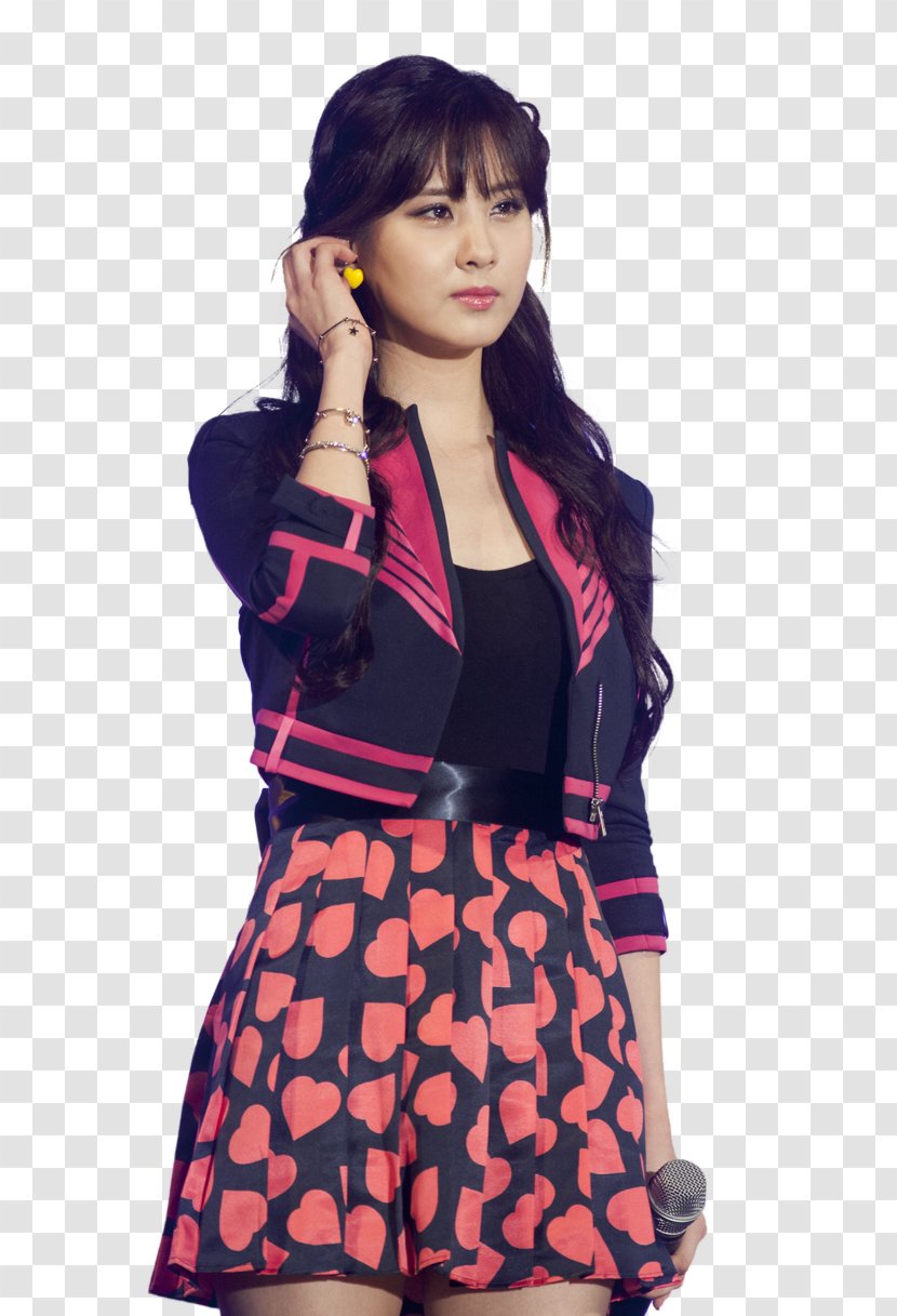 Seohyun Model Tartan Fashion Sleeve - Japan Transparent PNG