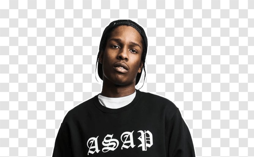 T-shirt A$AP Rocky Sweater Model Cap - Neck Transparent PNG