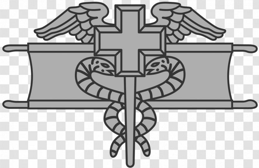 Combat Medical Badge Expert Field United States Army Infantryman - Military Badges Of The Transparent PNG