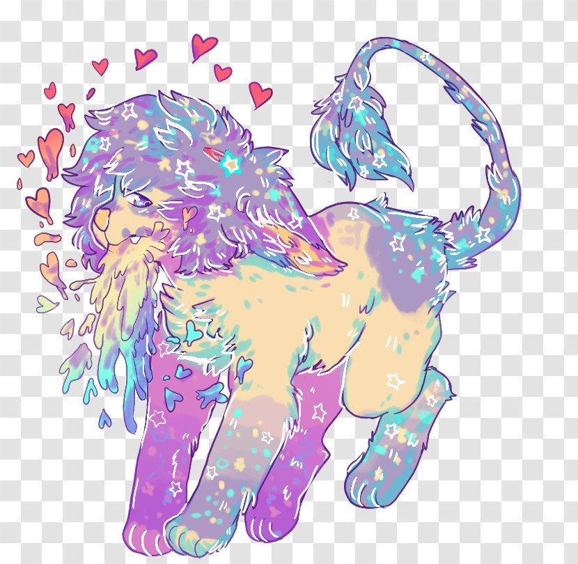 Illustration Horse Animal Cartoon Product - Violet - Love Sick Transparent PNG