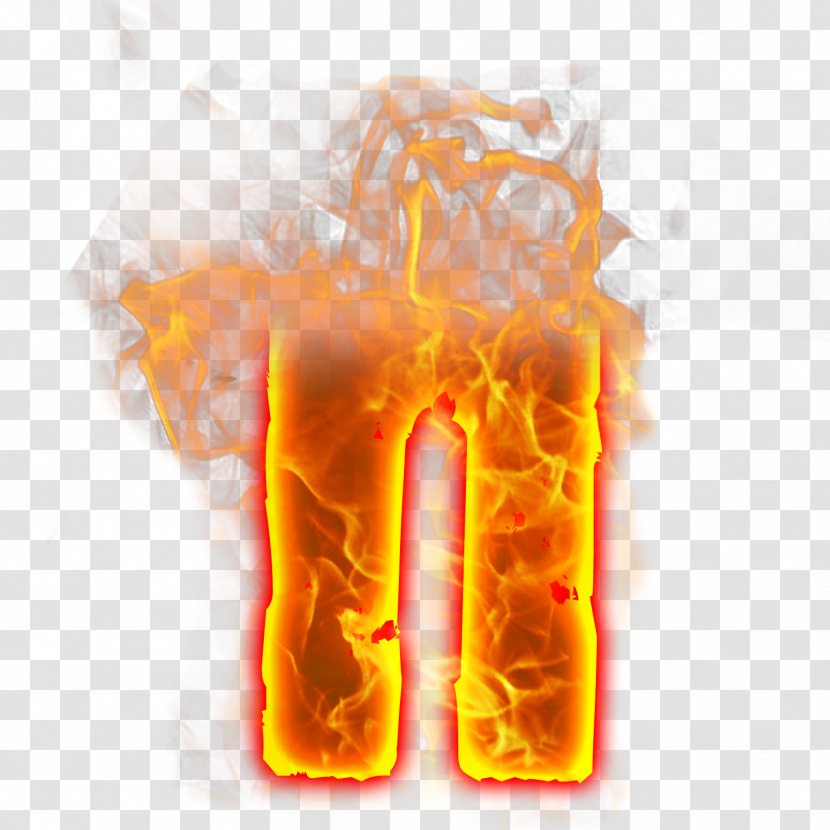 Letter Font - Alphabet - Fire Transparent PNG